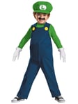 Luigi Deluxe Nintendo Super Mario Bros Video Game Toddler Boys Costume 2T