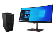 Lenovo Pack ThinkStation P2 Tower + Écran Incurvé ThinkVision P40w-20 39,7 WUHD Processeur Intel® Core i7-13700 vPro® 13e génération c?urs E jusqu?à 4,10 GHz c?urs P jusqu?à 5,10 GHz, Windows 11 Professionnel 64, 1 To SSD Performance TLC Opal - TPEP2