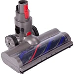 Brosse Compatible avec Les Aspirateurs Dyson V7, V8, V10, V11, V15, Tête de Nettoyage à Entraînement Direct avec 4 Phares Avant pour Sols Durs et