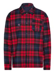 PUMA Motorsport Pl Statement Flanel Over Shirt Röd