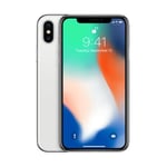 iPhone X 64GB Silver Gott Skick Silver