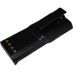 Vhbw - 1x Batterie compatible avec Motorola CP450, GP300, GP308, CP450LS, CP250 radio talkie-walkie (2500mAh, 7,5V, NiMH) - avec clip de ceinture