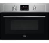 AEG KMX365060M Built-in Combination Microwave - Stainless Steel, Stainless Steel