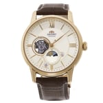 Orient Sun & Moon Automatic RA-AS0010S - Herre - 42 mm - Analog - Automatisk - Safirglass