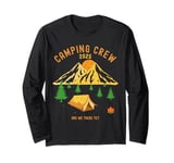 2025 Fun camping crew titles - Are We There Yet Long Sleeve T-Shirt