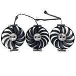 remplacement du ventilateur du refroidisseur CF1010U12S T129215SU,95mm,pour ASUS ROG Strix GeForce RTX 3060 Ti 3070 3080 3090 Ti - Type black 3-Fan