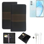 Phone Case + earphones for Oppo A20 Wallet Cover Bookstyle protective