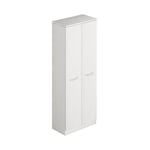 Abitare - Armoire à balais 180 cm en bois blanc - Vicenza