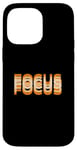 Coque pour iPhone 14 Pro Max Orange Focus Orange Graphic