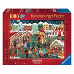 Ravensburger, Christmas Market Jigsaw - Jigsaws & Puzzles