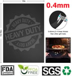 2 x Ultimate Oven Liner Mat Baking Gas Electric Air Fryer Non-Stick 0.4mm Thick 