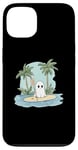 iPhone 13 Funny Ghost Stand Up Paddle Halloween Lake Summer Costume Case