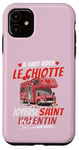 Coque pour iPhone 11 Camping Car Couple Amoureux Humour Fête Saint Valentin