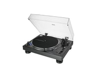 Audio-Technica AT-LP140XPBK, Suoraveto-DJ-levysoitin, 33 1/3,45,78 RPM, -8 - 16%, 0,2%, 50 dB, Ohje