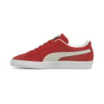 Puma Suede Classic XXI 37491502 Mens Red Suede Lifestyle Trainers Shoes