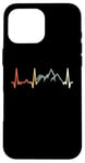 Coque pour iPhone 16 Pro Max Camping-car de camping rétro Pulse Adventure Mountain