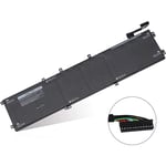 Laptop Battery For Dell XPS 15 9570 9560 9550 7590 Precision 5530 5520 5510 M5510 M5520, 11.4V 97Wh 9-cell, PN: 6GTPY 5XJ28 GPM03 5D91C 5041C