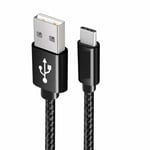 1 M USB A to USB Type-C Fast Charger Nylon Braided Cord Compatible with galaxy