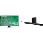 Samsung QN85C 75" 4K Neo QLED TV + HW-Q700D 3.1.2 Dolby Atmos Soundbar -tuotepaketti