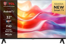 TCL 32S5400AFK 32-inch Television, HDR, FHD, Smart TV Powered by Android TV,