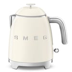 Smeg Smeg 50's Style Mini vannkoker 0,8 l Créme hvit