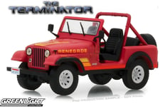 GREENLIGHT, JEEP CJ-7 Renegade de Sarah Connor du film THE TERMINATOR, échell...