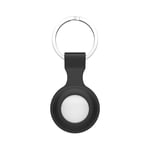 IMhope Protective Case for Apple AirTag Location Trackers, 1PC Soft Silicone Tracker Holder with Key Chain, Easy Carry Hanging Buckle Anti-lost Protective Covers for Keys, Backpacks, Liner Bags