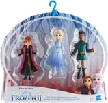 Boîte Cassé Boîte 3 Figurine Travel Pack Elsa Anna Mattias FROZEN HASBRO E6912