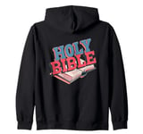 Nice Holy Bible Costume for Man and Woman Zip Hoodie