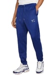 Nike Pantalons Homme En Maille De Polyester Sportswear Air - 455 (Bleu/Blanc)