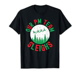 Our PM team Sleighs funny Christmas project management T-Shirt