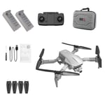 PITCHBLA Mini Drone with 2-axis stabilizer Gimbal Camera Drone, 4K 5G WiFi Optical Flow Positioning RC Quadcopter with GPS Return Home, Folding, Follow Me, Gesture Photos, (Battery + Carrying Case)