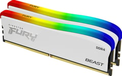 32Gb Ddr4-3600Mt/S Cl18 Dimm/(Kit Of 2)Fur Beast White Rgb Se