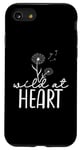 Coque pour iPhone SE (2020) / 7 / 8 Wild At Heart - Pissenlit - Aventureux - Sortant - Amusant