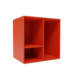 Montana - Montana Mini 1002 Module With Shelves - Rosehip - Hyllsystem - Peter J. Lassen - Röd - MDF