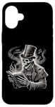 iPhone 16 Plus Carols Black Dark Goth Skeleton Christmas Women Men Case