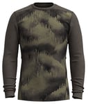 Smartwool Merino 250 Baselayer Crew Men herrunderställströja North Woods Foggy Pines-N93 L - Fri frakt