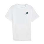 Puma PTC Glitch Graphic T-Skjorte Herre Hvit M