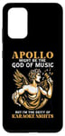 Coque pour Galaxy S20+ Drôle dieu grec Apollo karaoké nuit chantant divinité