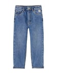 VERTBAUDET Jean Loose Boyfriend Fille. Stone 9A