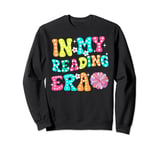 Retro Groovy In My Reading Era Book Lovers Book Reader Women Sweatshirt