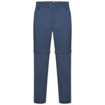 Regatta Dare 2B Mens Tuned In II Multi Pocket Zip Off Walking Trousers (Orion Grey) - Multicolour - Size 30 Long