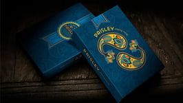 Paisley Poker Blue Playing Cards by by Dutch Card House Company, Collectable