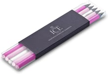 ICE London Princess Pencil Set - Bright Pink/Pink/White