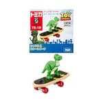 NEW Takara Tomy Dream Tomica TS-10 Toy Story Rex &amp; Skateboard JAPAN FS