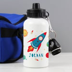 Personalised Rocket Metal Drinks Bottle