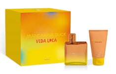 Parfum pour Femme Mandarina Duck Pour Her vida loca Lot EDT 100ml+ Crème Corps