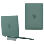 MacBook Pro 13 (2019/2018/2016) - Hard cover til front og bagside med Kickstand - Midnatgrøn