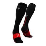 Kompresjonssokker Compressport Full Socks Recovery - Svart for Raskere Restitusjon