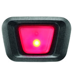 uvex Plug-In Led Xb048 Éclairage - Convient Aux Modèles uvex Finale et uvex True - Éclairage Permanent Ou Clignotant - Black-Red - One Size